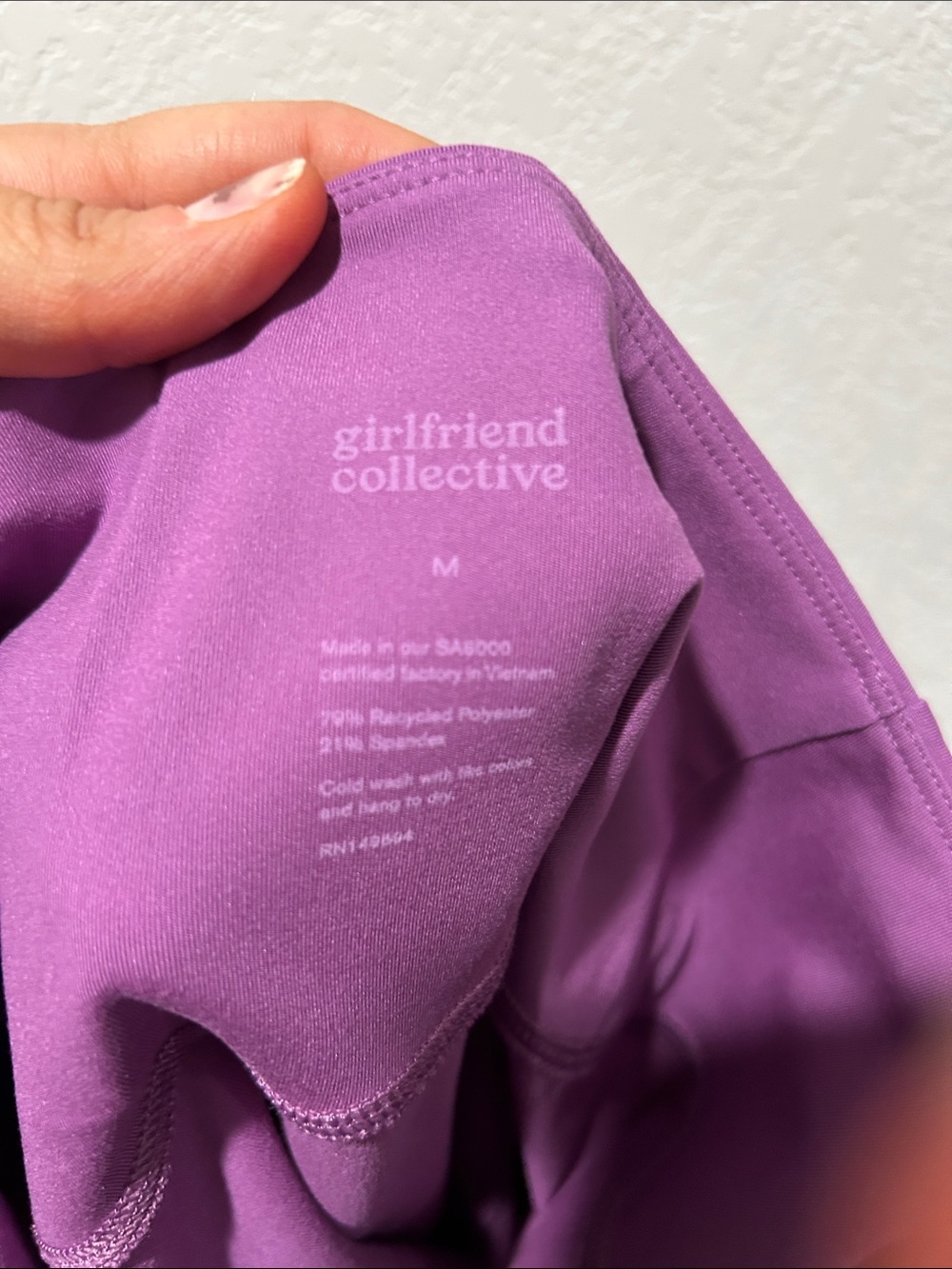 Girlfriend Collective High Rise Compressive Legging - Picture 5 of 5